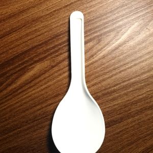 Special plastic spoons for cooking food